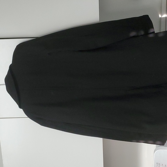 Carbon Mens Large Peacoat Jacket Black Vintage - Picture 8 of 9